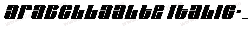 arabellaALT2 Italic字体转换